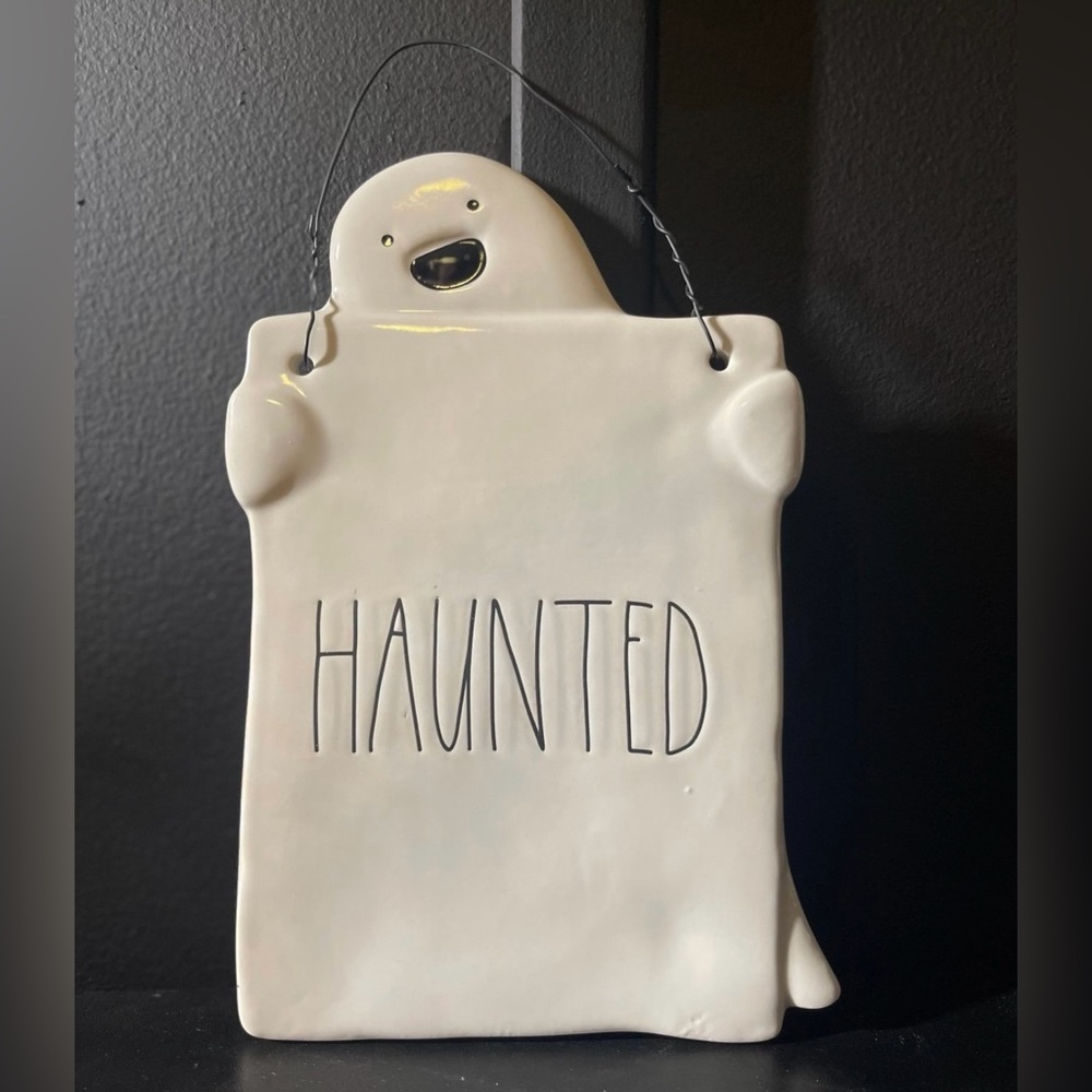 Rae Dunn Halloween Ghost Hanging Wall Decor